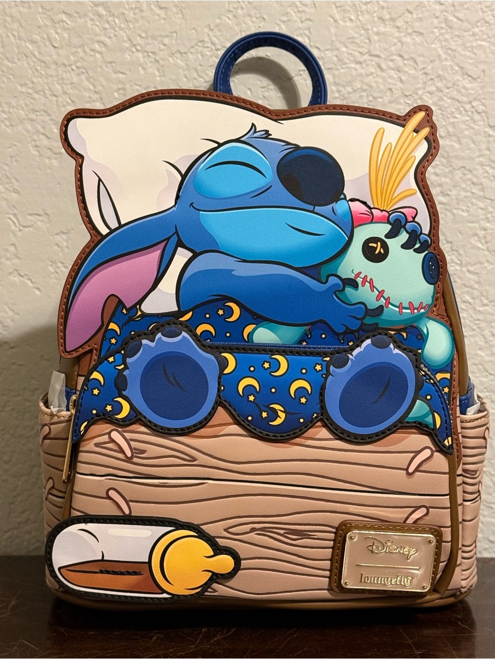 Loungefly Lilo & Stitch Sleeping Mini Backpack